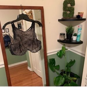 VS High Neck Lace Bra